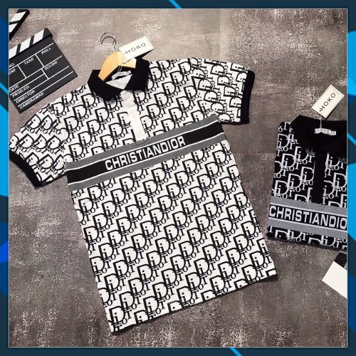 Áo PoLo Dior Nam, Áo PoLo Cổ Bẻ giá rẻ phối ngực (hàng đẹp) | BigBuy360 - bigbuy360.vn