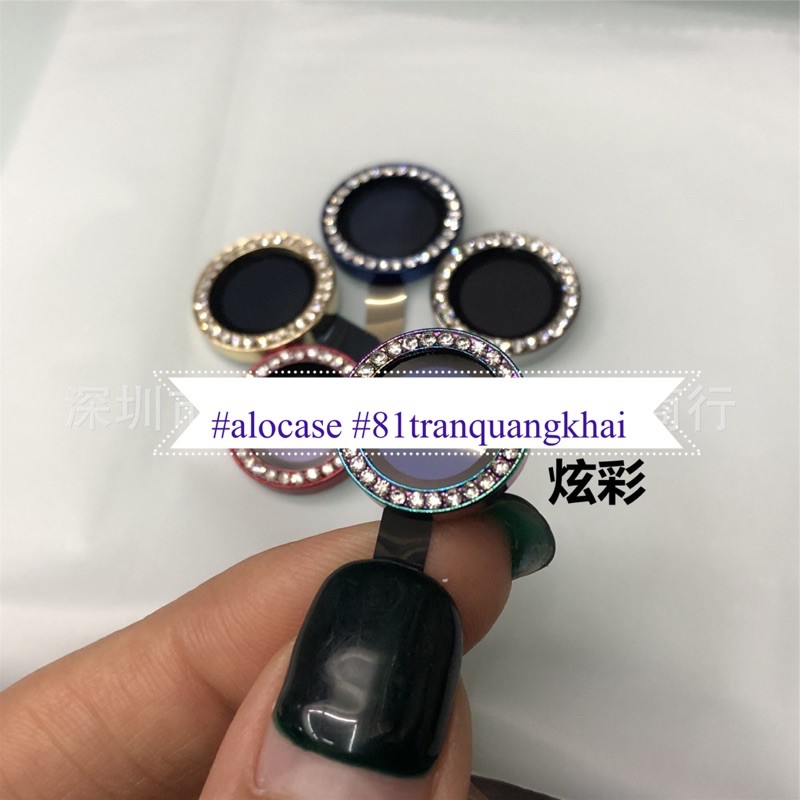 Cường lực camera từng mắt , khảm pha lê cao cấp 14promax/14pro/13promax