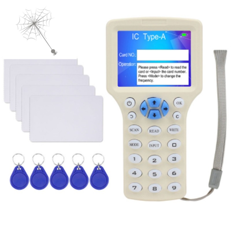 Đầu Đọc Thẻ Thông Minh Nfc 10 Tần Số Nfc 125khz 13.56mhz