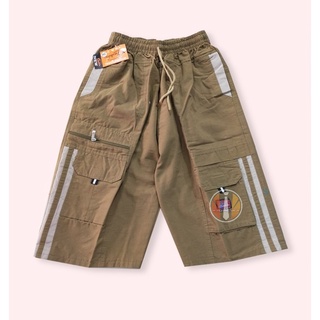 Quần short kaki nam lưng thun,dây rút, túi hộp trung niên co giãn mềm mịn thoáng mát size từ 45-75kg