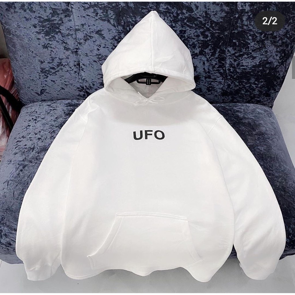 Áo hoodie unisex WIND form rộng nam nữ nỉ bông UFO MC thu đông oversize ulzzang | BigBuy360 - bigbuy360.vn
