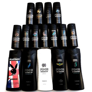 Combo sữa tắm + xịt khử mùi axe
