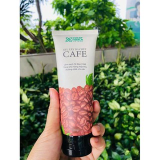 Chính hãng, Gel tẩy da chết cà phê Cỏ Cây Hoa lá 100gr