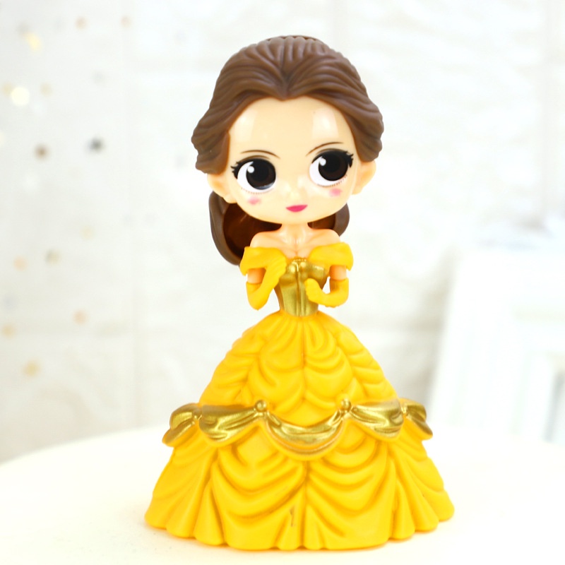 Bupbe trang trí bánh kem - trang trí bánh sinh nhật - Elsa,belle,bạch tuyết,tiên cá,anna