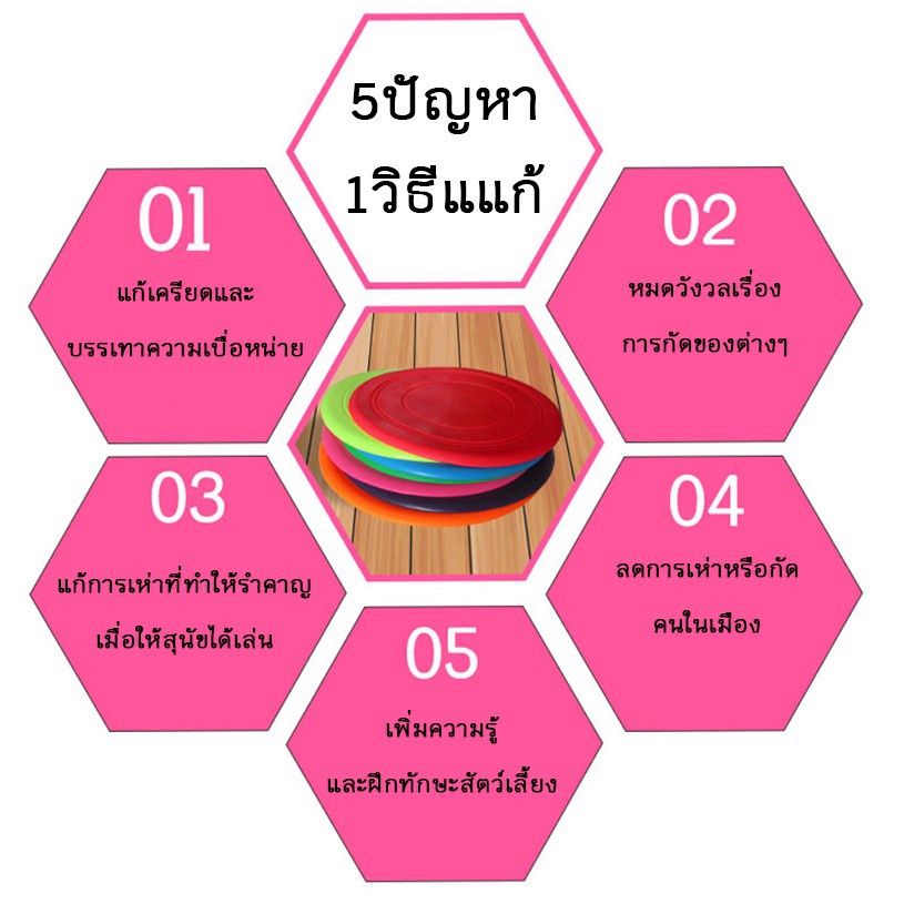 MASTI Đồ Chơi Đĩa Bay Đĩa Ném Cao Su Huấn Luyện Chó LI0398