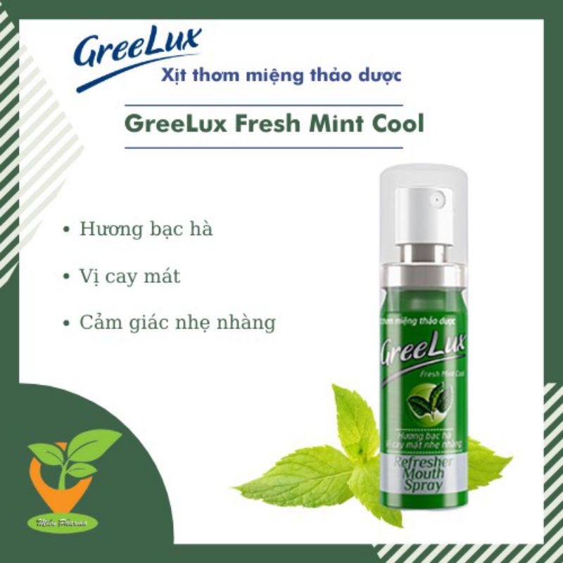 Xịt thơm miệng Greelux