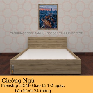 [FREESHIP HCM] GIƯỜNG NGỦ GỖ MDF NHƯ HÌNH MẪU, CAM KẾT CHẮC CHẮN