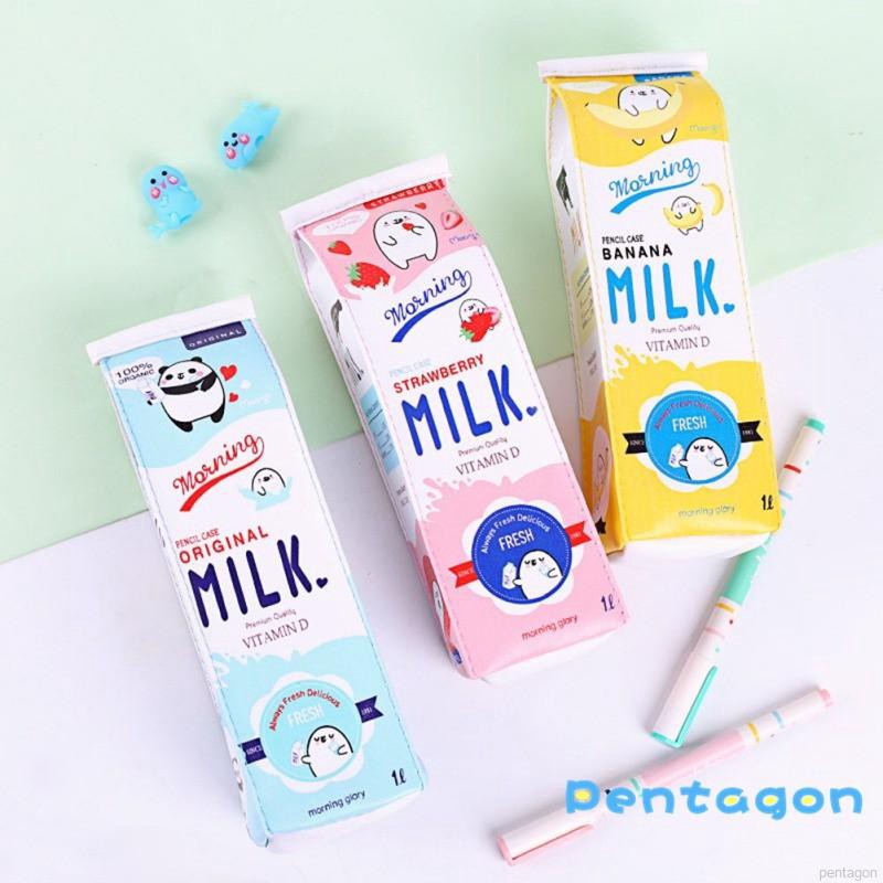 Túi đựng bút đa năng tiện dụng in họa tiết xinh xắn dành cho nữ