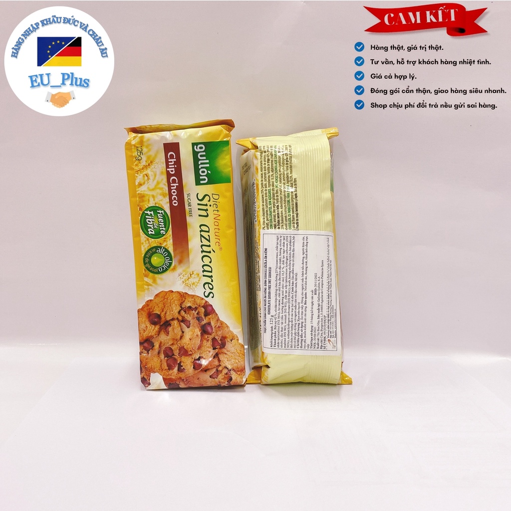 Bánh Gullon Cookies Socola ăn kiêng 125G - Tây Ban Nha