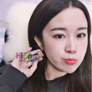 Bông tai trà sữa trân châu (hàng có sẵn)