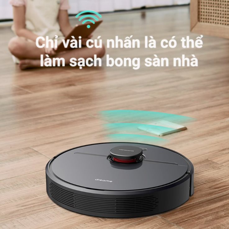 Robot Bút Bụi Lau Nhà Thông Minh Dreame D9 Pro - Lực Hút 4000 Pa - Bản Quốc Tế- Hàng Chính Hãng