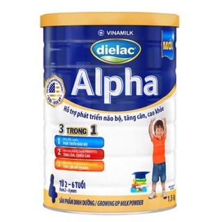 Sữa bột Dielac Alpha step 1,2,3,4 (900g)
