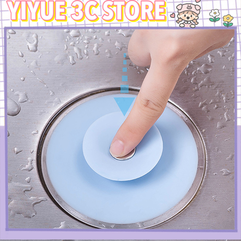 Tấm Chặn Lỗ Thoát Nước Chống Tắc Nghẽn 2 Trong 1 Đa Năng Tiện Dụng