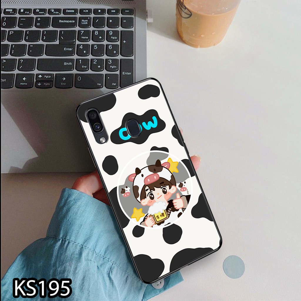 [HOT] Ốp lưng Samsung A10/A20/A30/A40 in hình bò sữa siêu đẹp, độc, lạ_KINGSTORE.HN_Ốp SS A10/A20/A30/A40