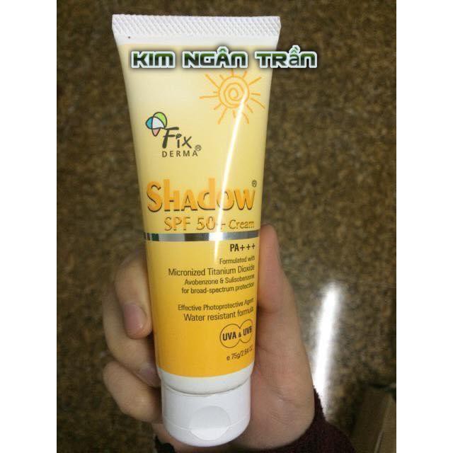 Kem chống nắng Dược Mỹ Phẩm FIXDERMA SHADOW SPF 50+