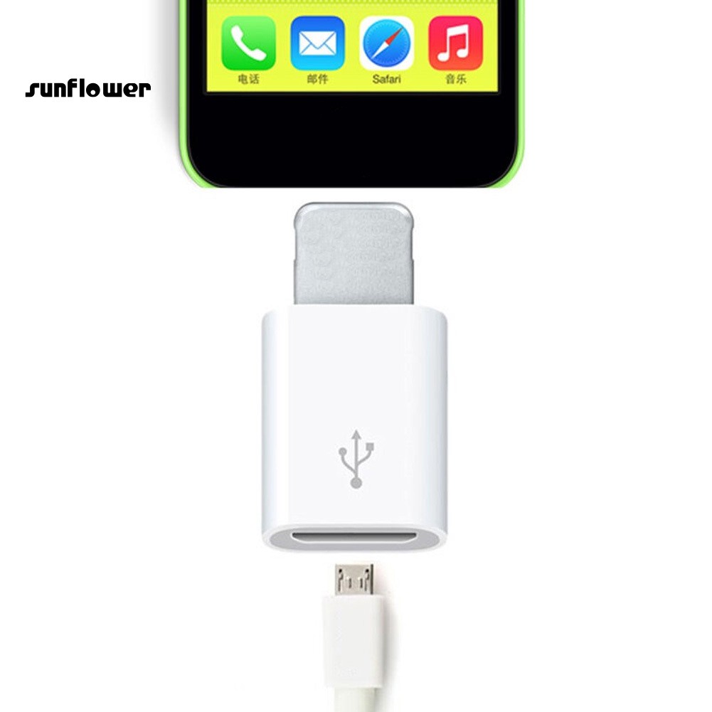 Adapter chuyển đổi từ cổng lightning sang Micro USB