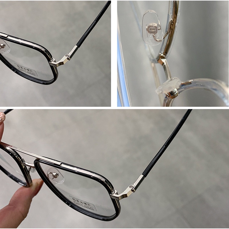 Mắt Kính Gọng Vuông Chống Bức Xạ Thời Trang Cho Nữ JP5