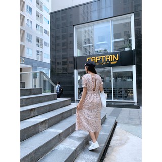 Dabo Dress - Đầm cột nơ hở lưng