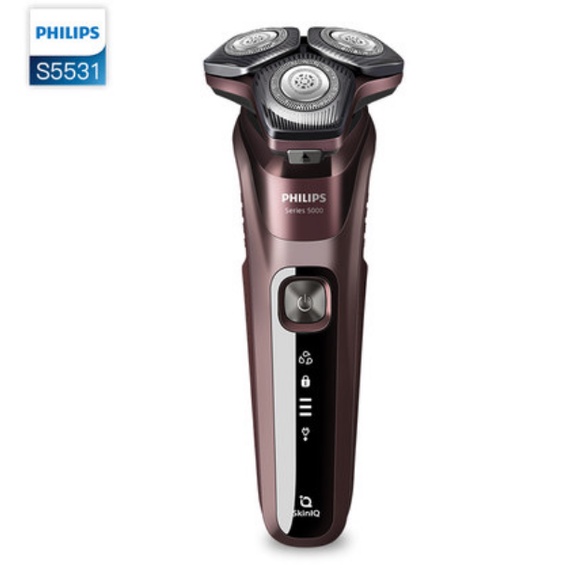 MÁY CẠO RÂU PHILIPS S5531, 3 LƯỠI KHÔ ƯỚT, CẢM BIẾN DA THÔNG MINH SKIN IQ, CHẾ ĐỘ SẠT NHANH . HÀNG NHẬP KHẨU CHÁNH HÃNG
