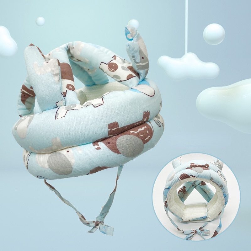 Mũ Trùm Đầu Thoáng Khí Chống Va Chạm Bảo Vệ Đầu Cho Bé GYLMY503