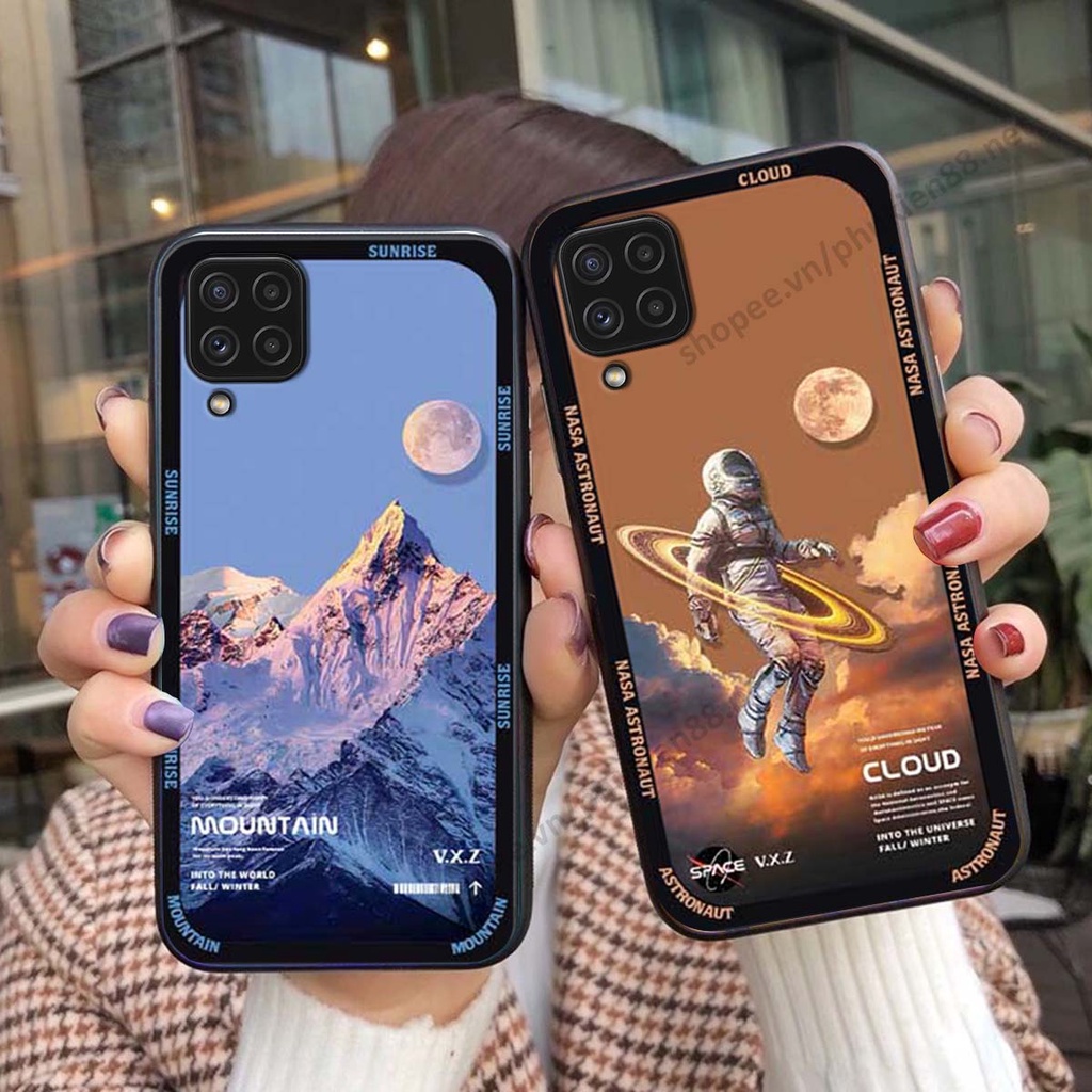 Ốp Samsung A22 4G / A22 5G hình vũ trụ, mountain, cloud phong cách cá tính