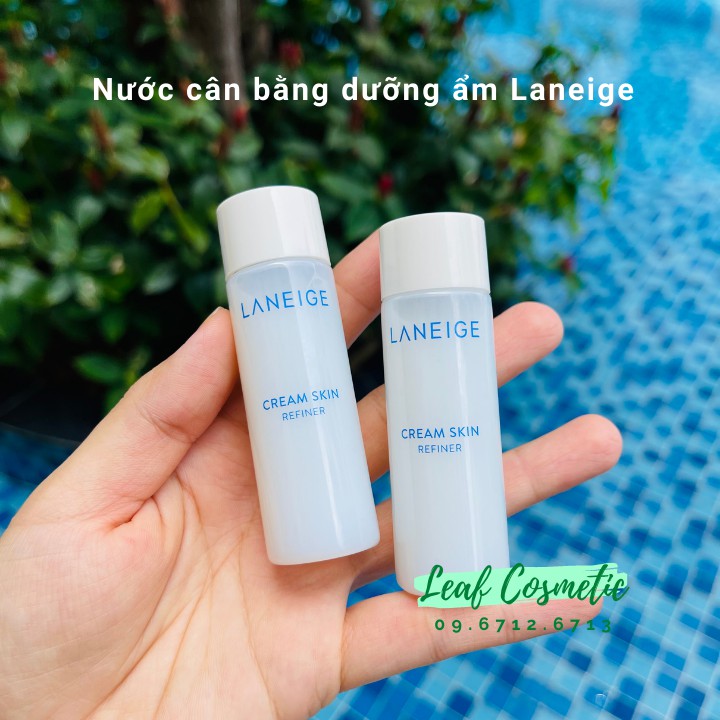 [ Mini 25ml ] Nước cân bằng dưỡng ẩm Laneige Cream Skin Refiner