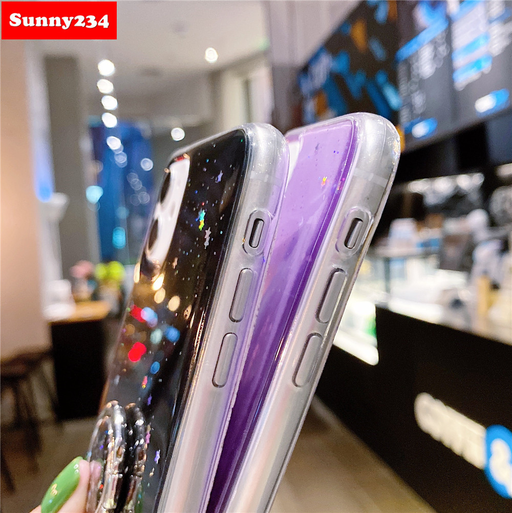 Ốp Lưng Kim Tuyến Nước Kèm Nhẫn Móc Ngón Tay Cho Iphone 12 11 Pro Max Iphone 6 6s 7 8 Plus