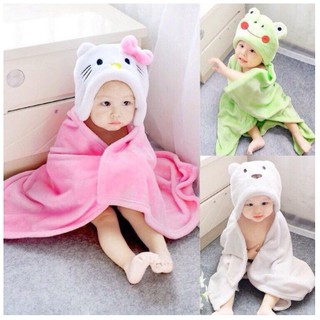 Chăn ủ hình thú mềm mịn ấm áp cho bé