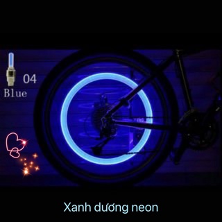 Đèn led neon gắn van xe đạp xe máy
