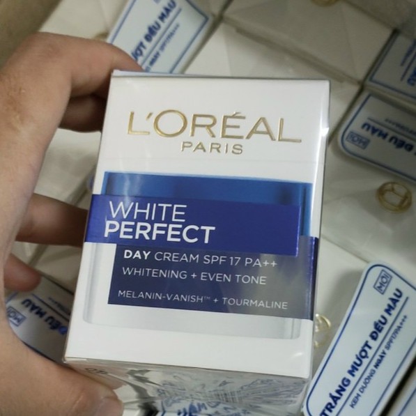 (20ml - ban ngày) Kem dưỡng trắng sáng da L’Oreal Paris White Perfect SPF 17 PA++