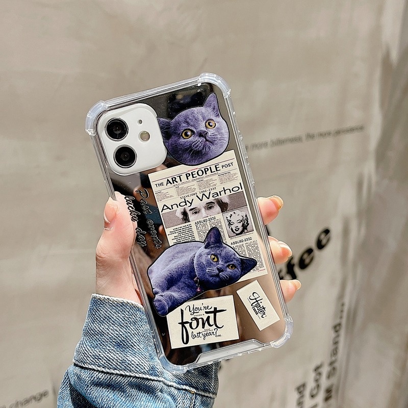 Ốp Điện Thoại Họa Tiết Tờ Báo Cho Iphone 14promax / 13mini 11 / 12pro 678Plus / xsmax / xr