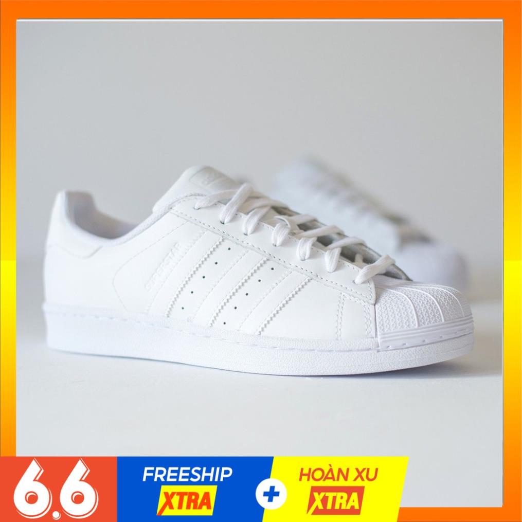 Sale Giá rẻ 💙Xã Lỗ 💙Thanh Lý Tồn Kho 💙Giày Adidas 3 Sọc Trắng AllWhite Chính Hãng Adidas