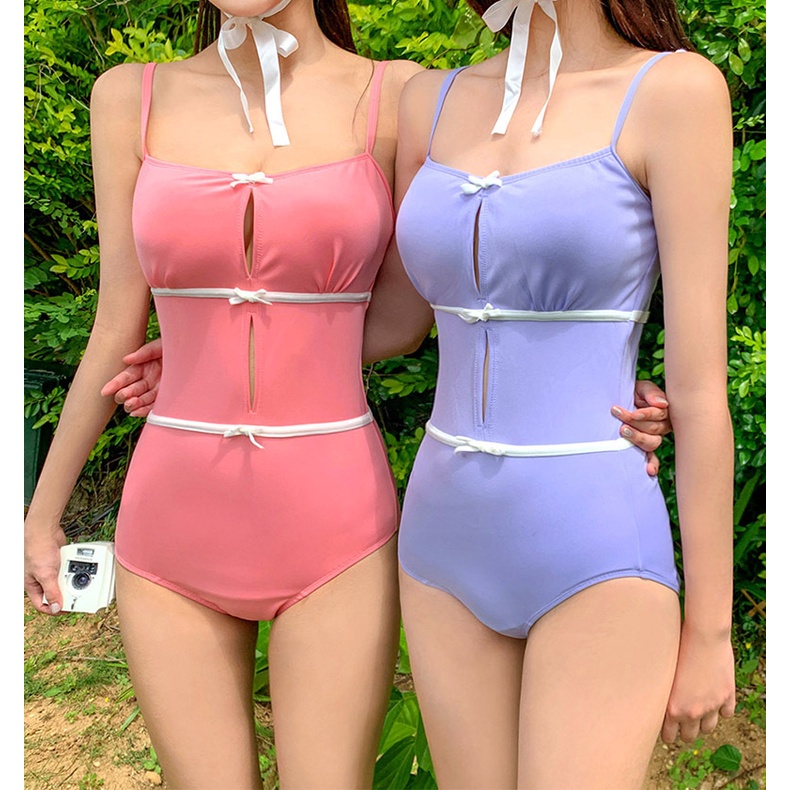 (Hàng nhập) Bikini 1 mảnh Màu Pastel Thời Trang #CP190127 | BigBuy360 - bigbuy360.vn