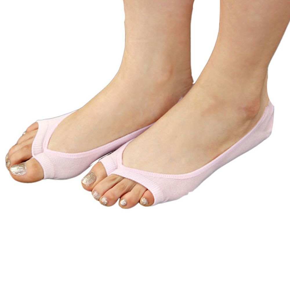 Tất Cotton Xỏ Ngón Chống Trượt Thoải Mái Dành Cho Nữ