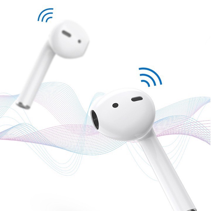 Tai Nghe Bluetooth Không Dây inpods i12 TWS cảm ứng điều khiển cảm biến âm thanh HIFI