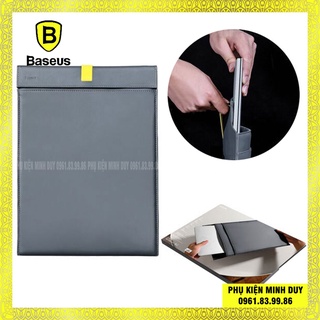 Túi da PU 2 lớp cao cấp chống thấm, trầy xước Baseus Let's Go Traction Computer Liner Bag cho iPad/ Macbook/ Laptop
