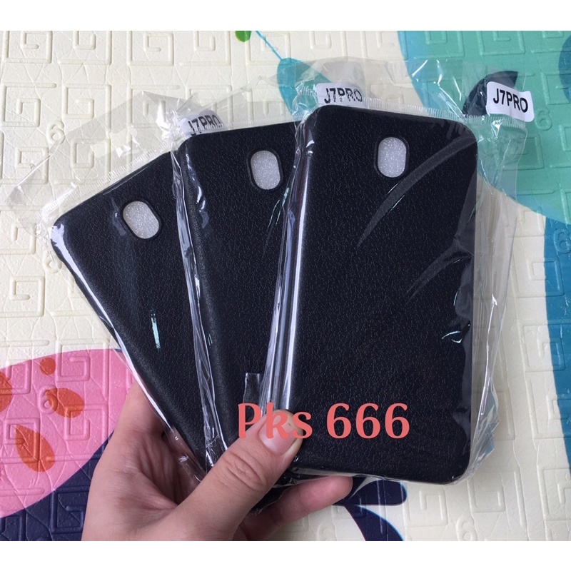 Ốp lưng Samsung J7 Prime, J7 Pro vân da  siêu bền - Chống trơn trượt