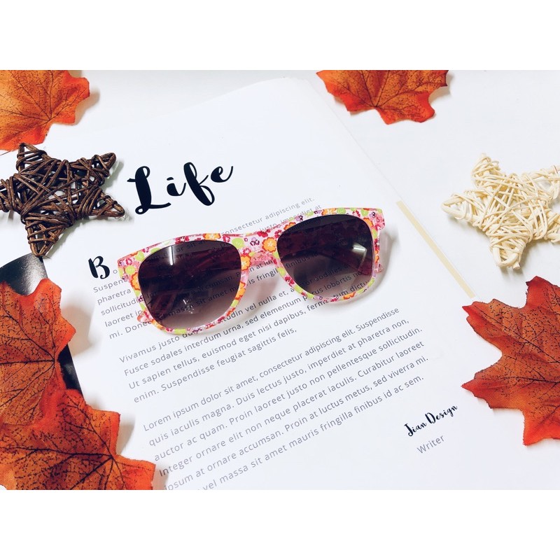 Mắt kính bé yêu mèo bông nhí