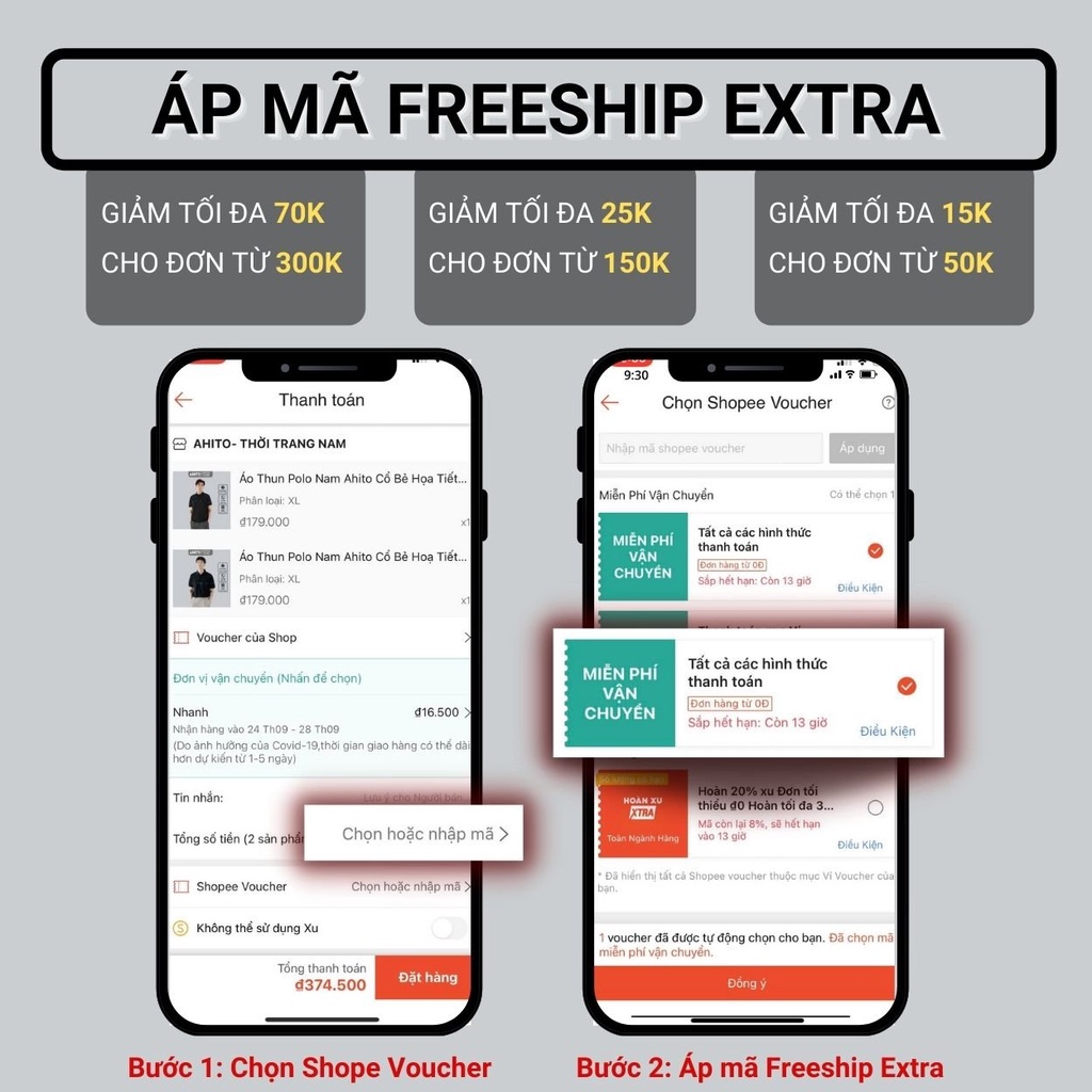 Áo Thun Polo Nam Ahito Cổ Bẻ Hoạ Tiết Hoa Thêu Tay, Form Chuẩn, Chất Cotton 100% Trẻ Trung Thời Trang | BigBuy360 - bigbuy360.vn