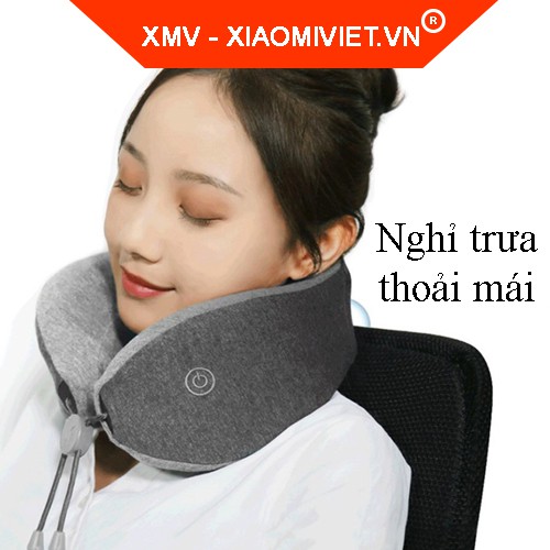 Gối massage cổ Xiaomi LR-S100 / LF-TJ001 - Gối chữ U dùng trong văn phỏng ngủ trưa, giải stress căn thẳng - Chính hãng