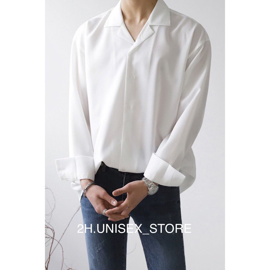 ÁO SƠ MI LỤA NAM NỮ BASIC 2H.UNISEX_STORE