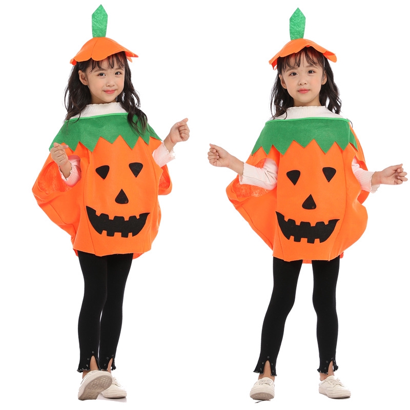 Bộ Đồ Hóa Trang Quả Bí Ngô Đáng Yêu Cho Bé Dịp Halloween