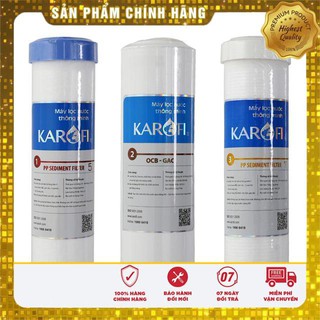 Combo lõi lọc thô số 123 karofi chính hãng