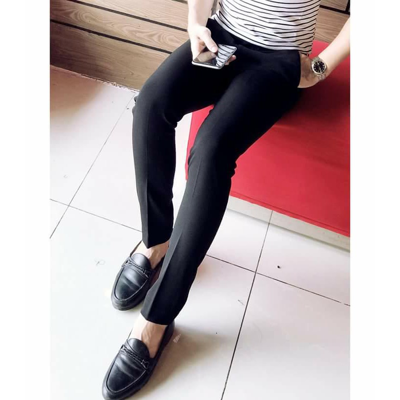 ( XẢ KHO BÁN LỖ) Quần tây vải trượt co dãn 2018