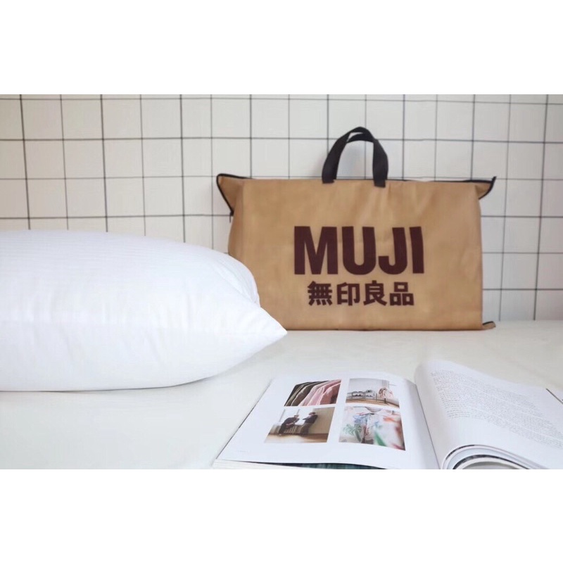 Ruột Gối Muji Nhập Khẩu Nguyên Chiếc Kích Thước 50-75 Cm (1 Đôi)