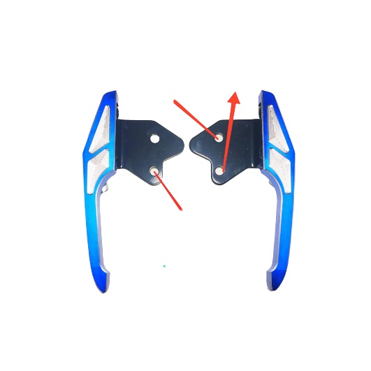 Tay dắt cảng sau RIZOMA nhôm CNC xe máy Wave, Exciter, Winner