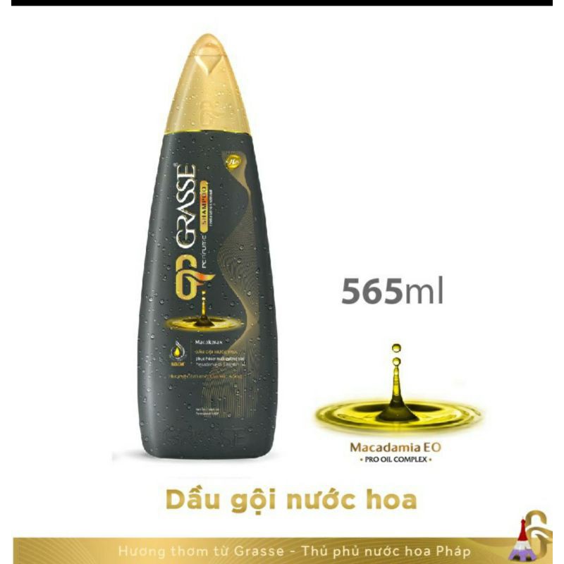 DG hương nước hoa GRASSE 565ml + Tặng kèm dầu xả 215ml