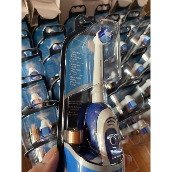 Bàn Chải Điện Dùng Pin Oral-B  - Đầu Gum Care Lông Chải Siêu Mỏng - Dùng Pin AA