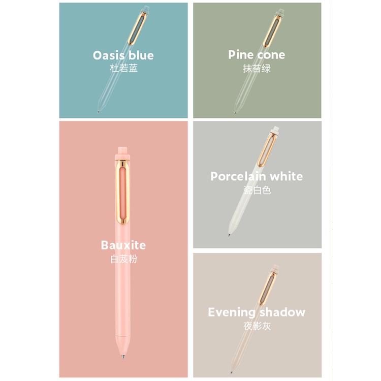 Bút Bi Mực Đen Ngòi 0.5MM / 5Mm NS572