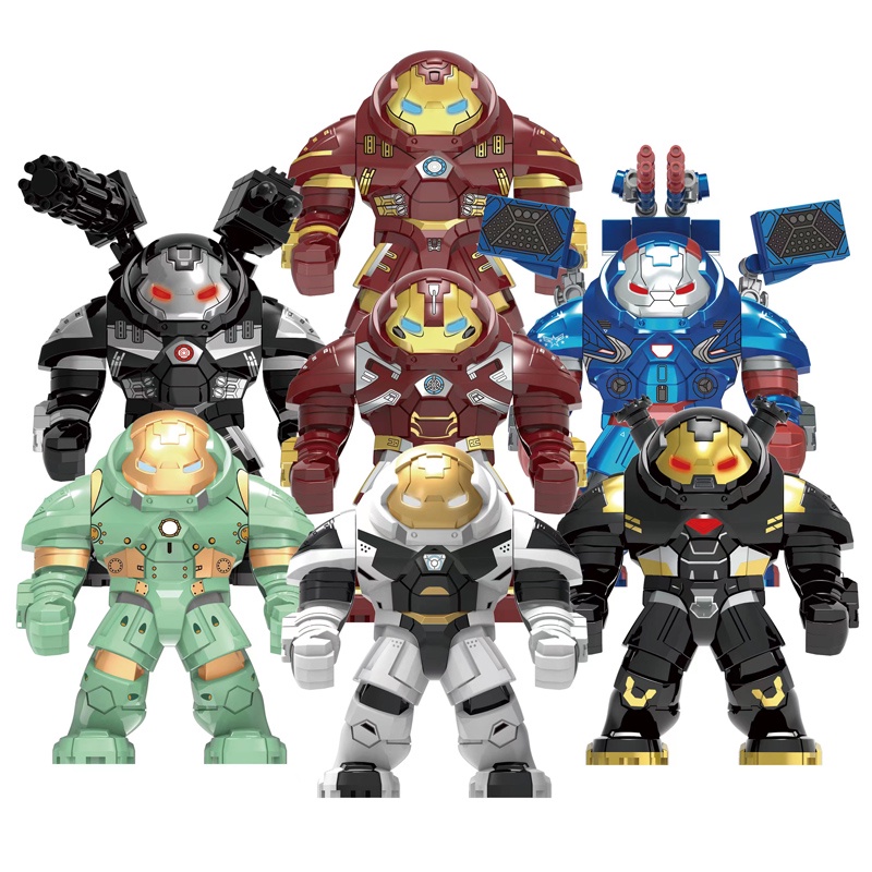 Mô Hình Nhân Vật Hulkbuster Iron Patriot MK37 MK39